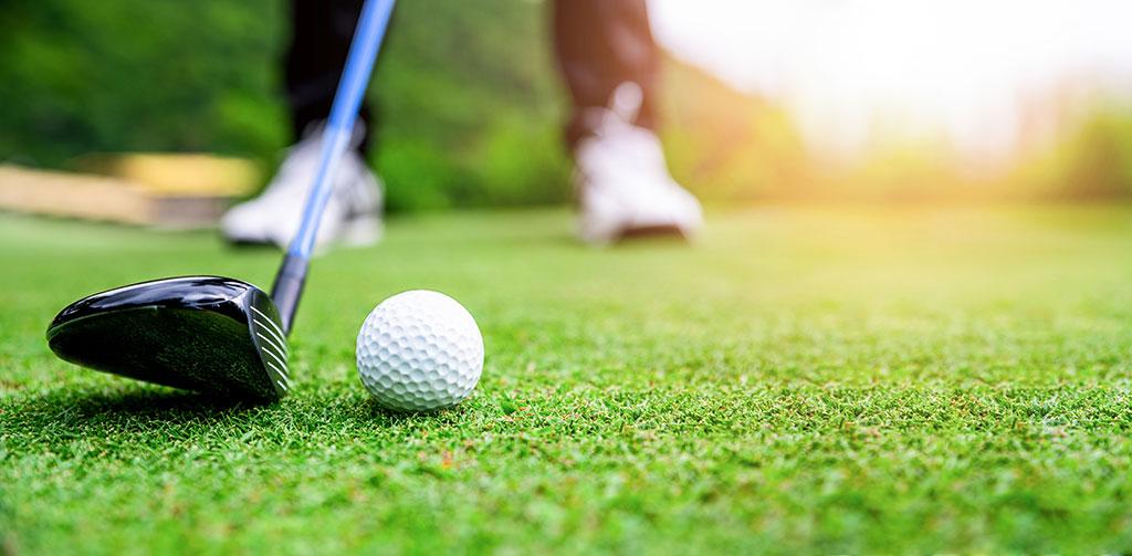 Flutlicht für den Golfplatz